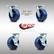 Service Caster 6 Inch SS Solid Poly Caster Set with Ball Bearings 2 Swivel Lock 2 Brake SCC SCC-SS30S620-SPUB-BSL-2-TLB-2 - alternate 4